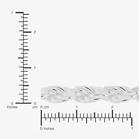 Made in Italy Womens Sterling Silver 20 Inch Rope Chain Necklace