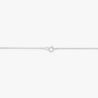 Made in Italy Womens Sterling Silver 24 Inch Snake Chain Necklace