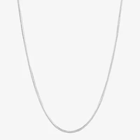 Made in Italy Womens Sterling Silver 24 Inch Snake Chain Necklace
