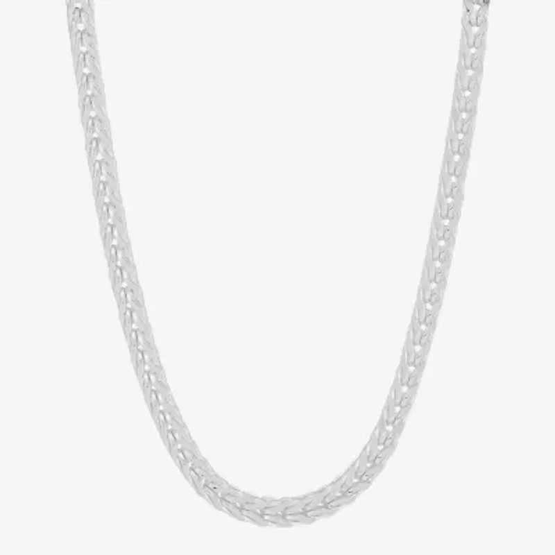 Made in Italy Womens Sterling Silver 24 Inch Chain Necklace