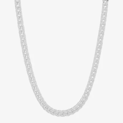 Made in Italy Womens Sterling Silver 24 Inch Chain Necklace