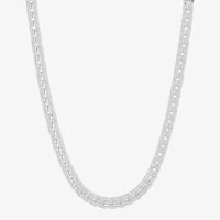 Made in Italy Womens Sterling Silver 24 Inch Chain Necklace