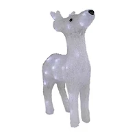 15'' Lighted Commercial Grade Acrylic Baby Reindeer Christmas Display Decoration