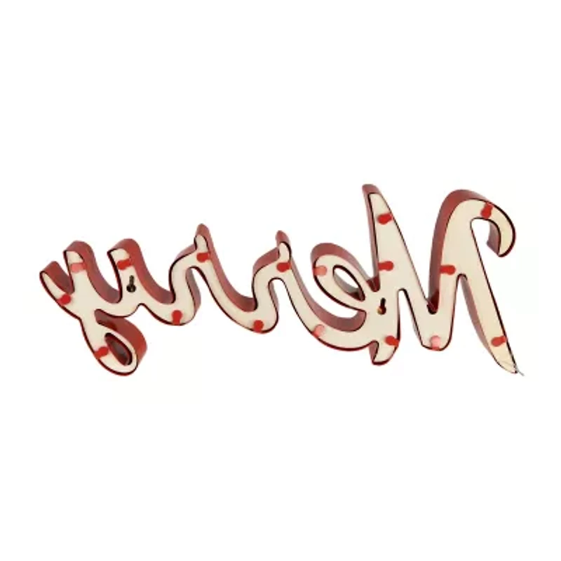 Northlight 20.5" Lighted "Merry" Marquee Lights