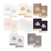 Linum Home Textiles May 2-pc. Embellished Hand Towel