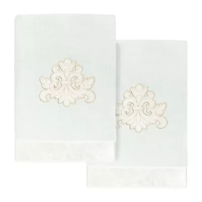 Linum Home Textiles May 2-pc. Embellished Hand Towel