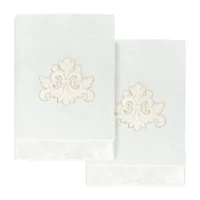 Linum Home Textiles May 2-pc. Embellished Hand Towel