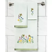 Linum Home Textiles Hada Embellished 2-pc. Bath Towel Set