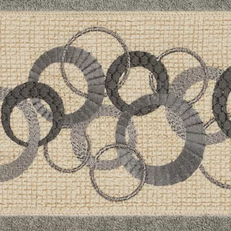 Linum Home Textiles Annabelle Embellished Bath Towel Set