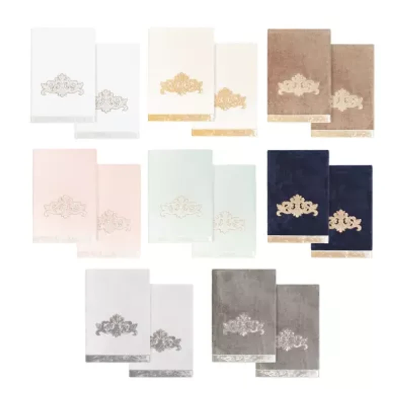 Linum Home Textiles May Embellished 2-pc. Bath Towel Set