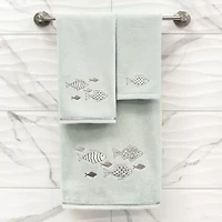 Linum Home Textiles Figi 2-pc. Embellished Hand Towel