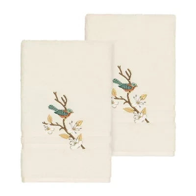 Linum Home Textiles Springtime 2-pc. Embellished Hand Towel