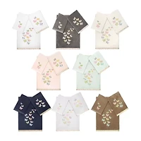 Linum Home Textiles Mariposa Embellished 3-pc. Bath Towel Set