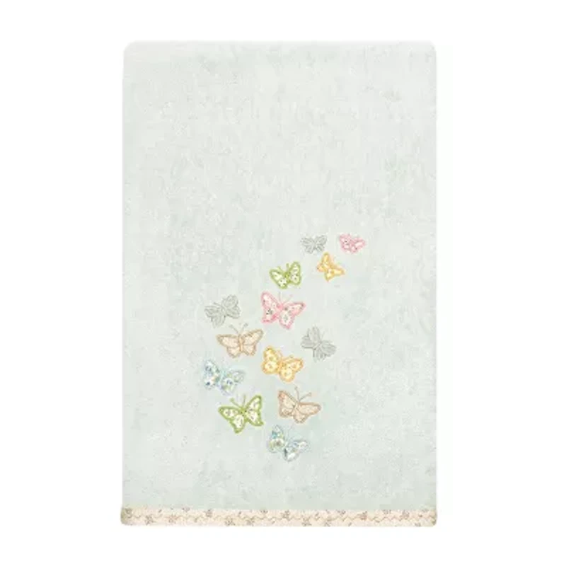 Linum Home Textiles Mariposa Embellished 3-pc. Bath Towel Set