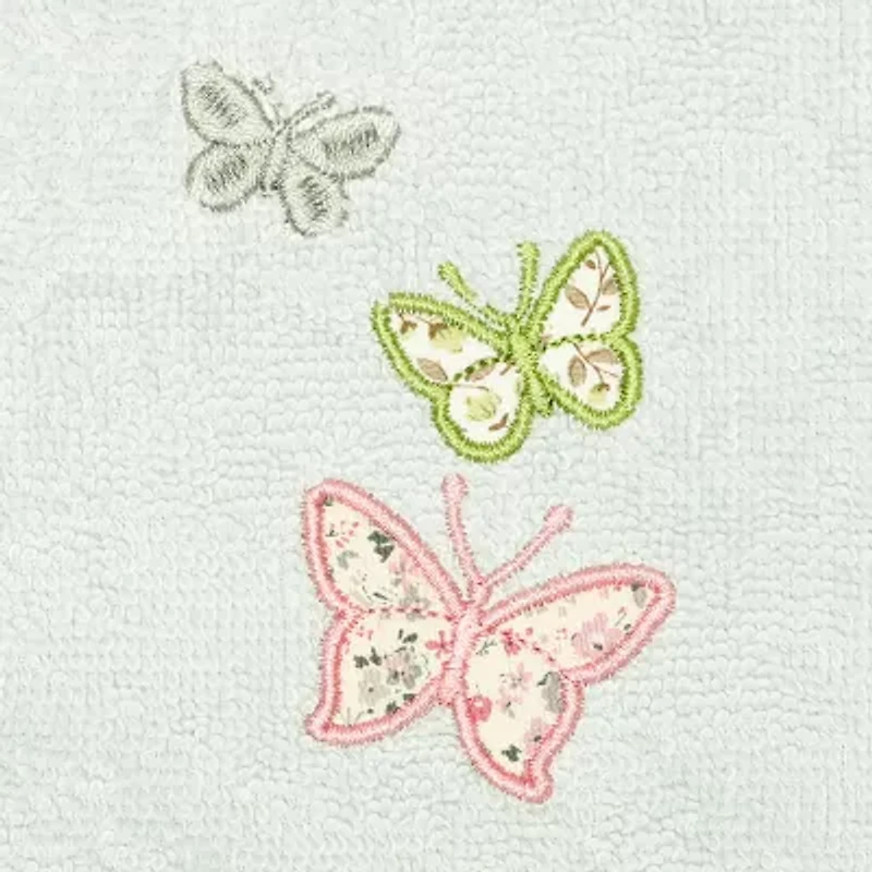 Linum Home Textiles Mariposa Embellished 3-pc. Bath Towel Set