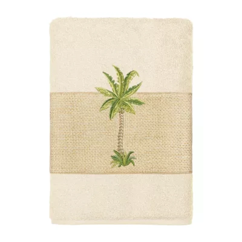 Linum Home Textiles Colton Embellished 3-pc. Bath Towel Set