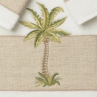 Linum Home Textiles Colton Embellished 3-pc. Bath Towel Set