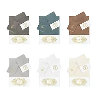 Linum Home Textiles Monica Gold Embellished 3-pc. Bath Towel Set