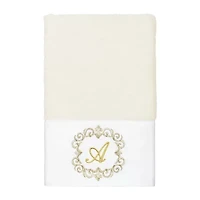 Linum Home Textiles Monica Gold Embellished 3-pc. Bath Towel Set
