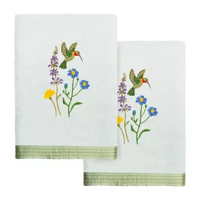 Linum Home Textiles Hada 2-pc. Embellished Hand Towel