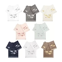 Linum Home Textiles Figi Embellished 3-pc. Bath Towel Set