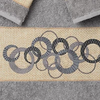 Linum Home Textiles Annabelle Embellished 3-pc. Bath Towel Set