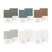 Linum Home Textiles Monica Gold Embellished 2-pc. Hand Towel