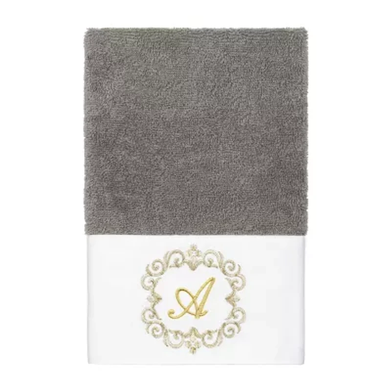 Linum Home Textiles Monica Gold 2-pc. Embellished Hand Towel