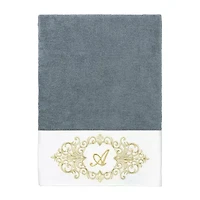 Linum Home Textiles Monica Gold Embellished 2-pc. Bath Towel Set
