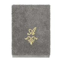 Linum Home Textiles Monica Gold Embellished 2-pc. Washcloth