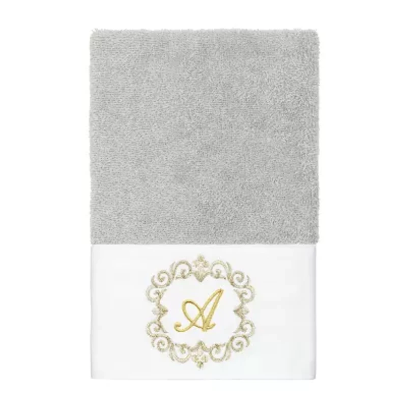Linum Home Textiles Monica Gold 2-pc. Embellished Hand Towel