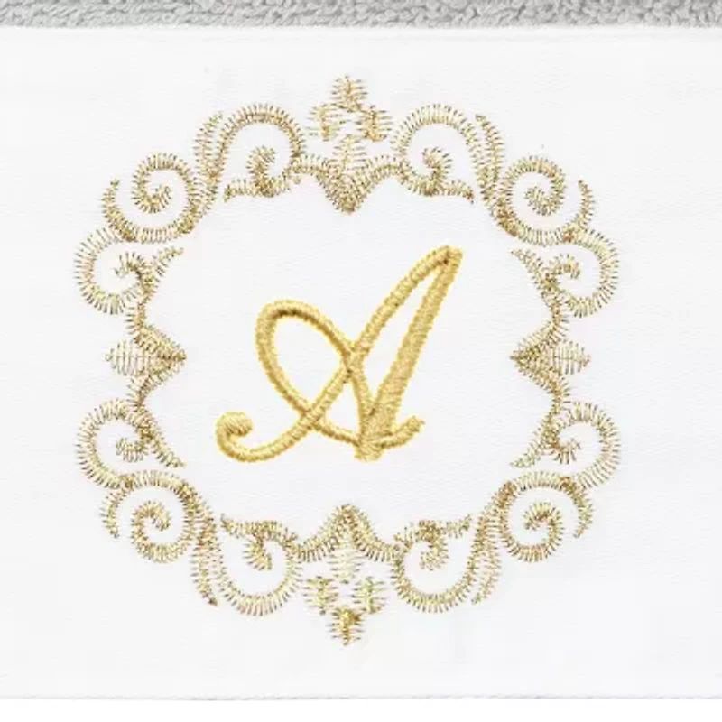 Linum Home Textiles Monica Gold 2-pc. Embellished Hand Towel