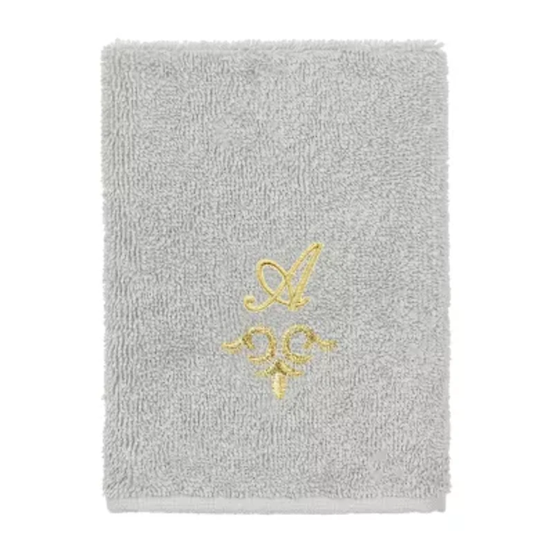 Linum Home Textiles Monica Gold 2-pc. Embellished Washcloth