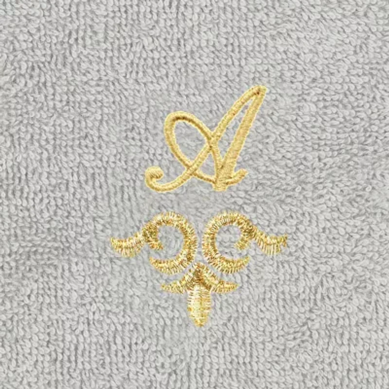 Linum Home Textiles Monica Gold 2-pc. Embellished Washcloth