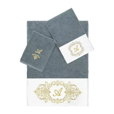 Linum Home Textiles Monica Gold 3-pc. Bath Towel Set