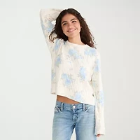 AEROPOSTALE Womens Juniors Crew Neck Long Sleeve T-Shirt
