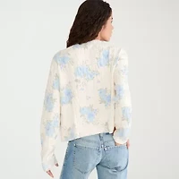 AEROPOSTALE Womens Juniors Crew Neck Long Sleeve T-Shirt