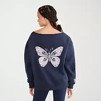AEROPOSTALE Womens Juniors Long Sleeve Sweatshirt