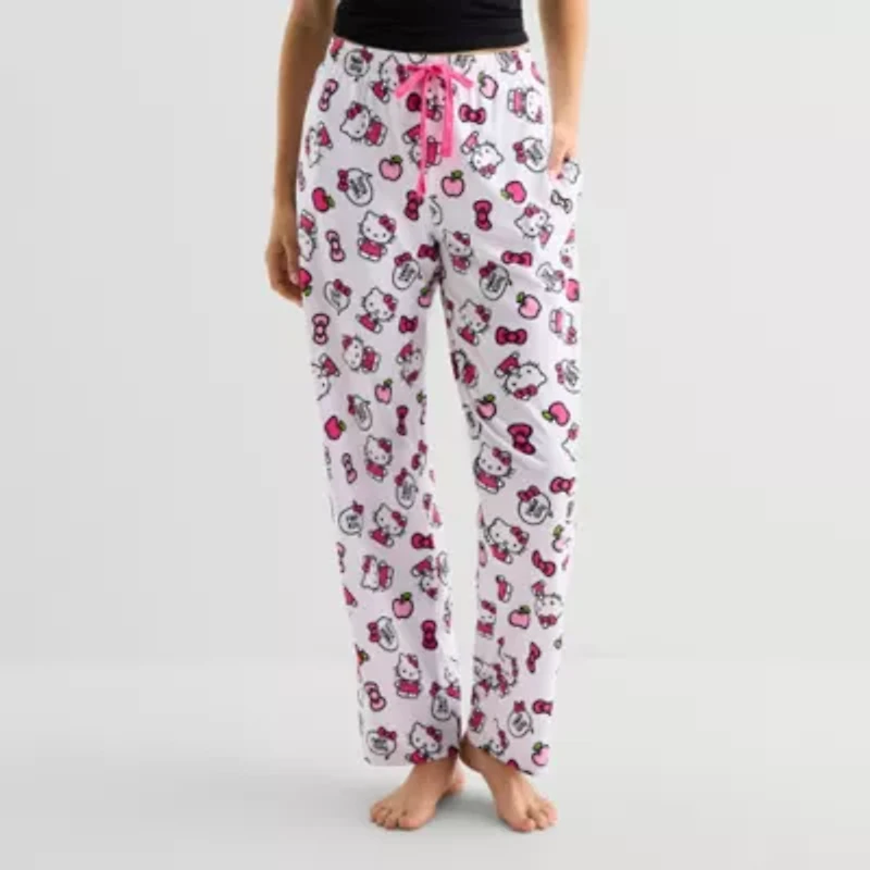 Womens Hello Kitty Pajama Pants