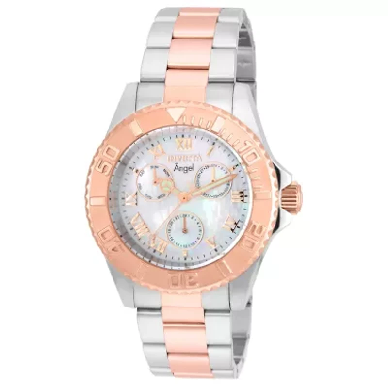 Invicta Womens Two Tone Stainless Steel Bracelet Watch 17527