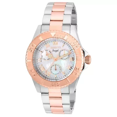 Invicta Womens Two Tone Stainless Steel Bracelet Watch 17527