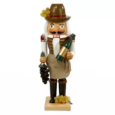 Kurt Adler 15" Wine Farmer Nutcracker