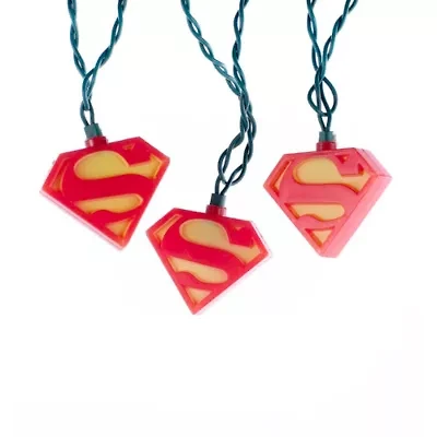 Kurt Adler 10-Light Superman Light Set