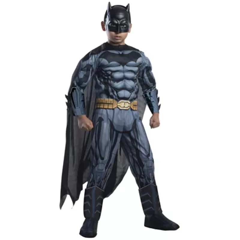 Little & Big Kid Boys Deluxe Batman DC Comics 5-pc. Costume