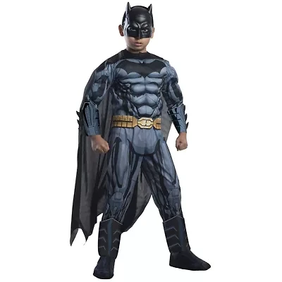 Little & Big Kid Boys Deluxe Batman DC Comics 5-pc. Costume
