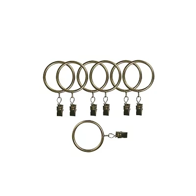 Kirsch Designer Metals 7-pc. Curtain Rings