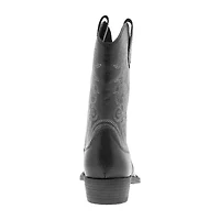 Deer Stags Little & Big Kid Unisex Ranch Block Heel Cowboy Boots