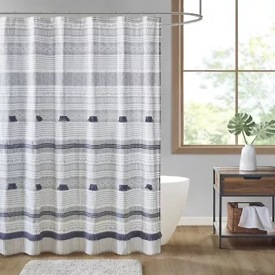 INK+IVY Cody Shower Curtain