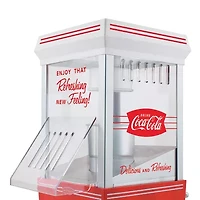 Nostalgia Coca-Cola 12-Cup Hot Air Popcorn Maker