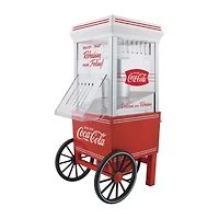 Nostalgia Coca-Cola 12-Cup Hot Air Popcorn Maker